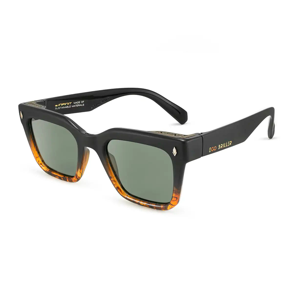Jacobs Negro Mate Carey Lente Verde Polarizado Eco Sustentable - imagen 10