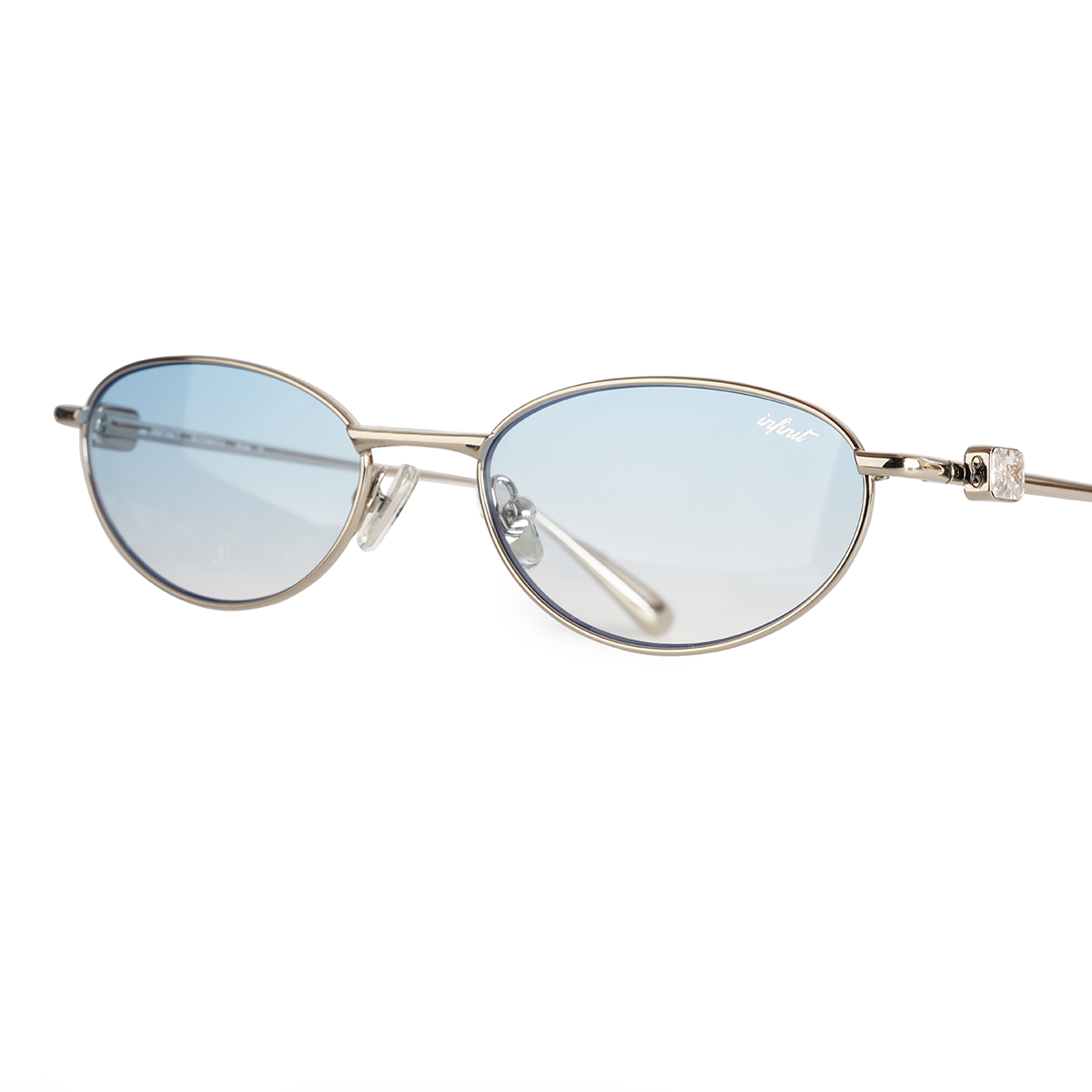 Jaipur Plateado Lente Celeste Degrade