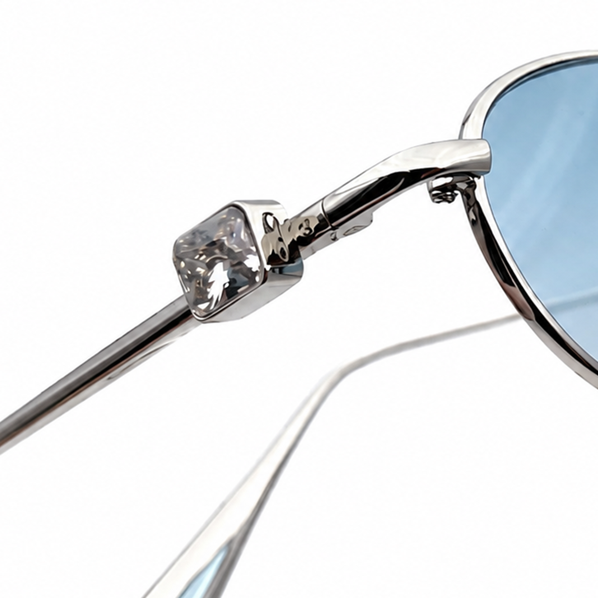 Jaipur Plateado Lente Celeste Degrade By Cale