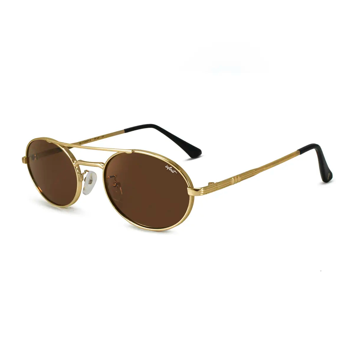 Kaid Dorado Lente Marron By Pampita