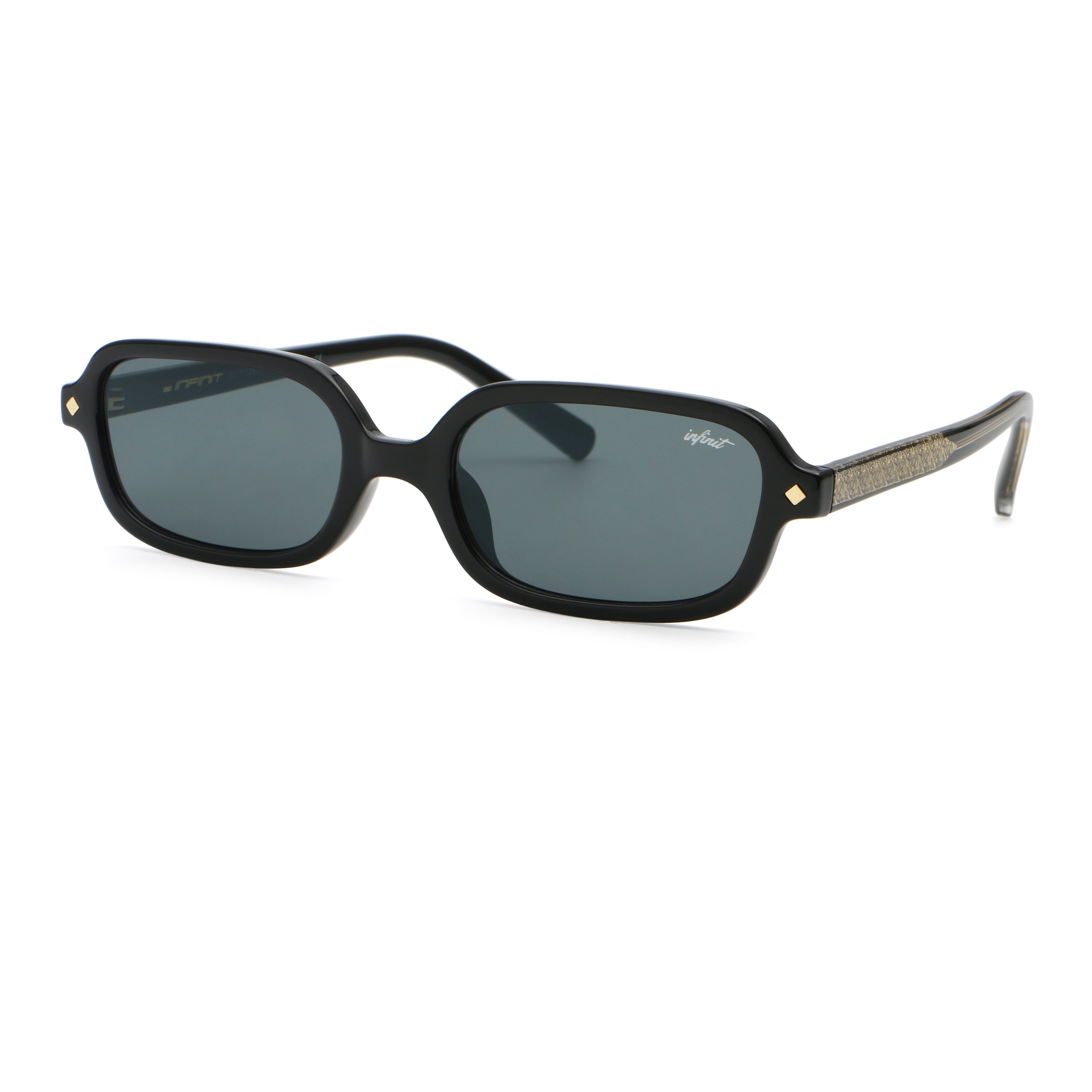 Karl Negro Brillo Lente Gris