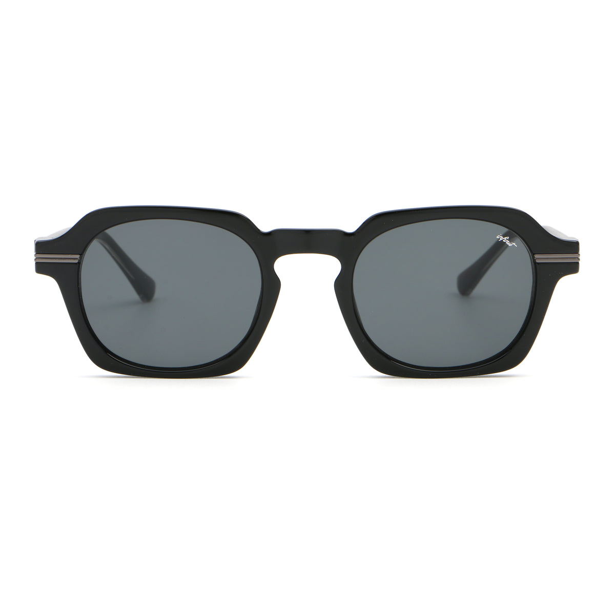 Keystone Negro Brillo Lente Gris
