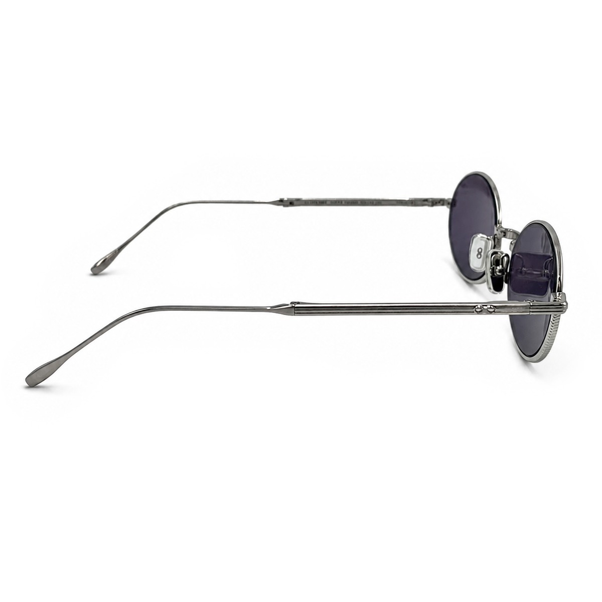 Kinetic Plegable Plateado Lente Gris