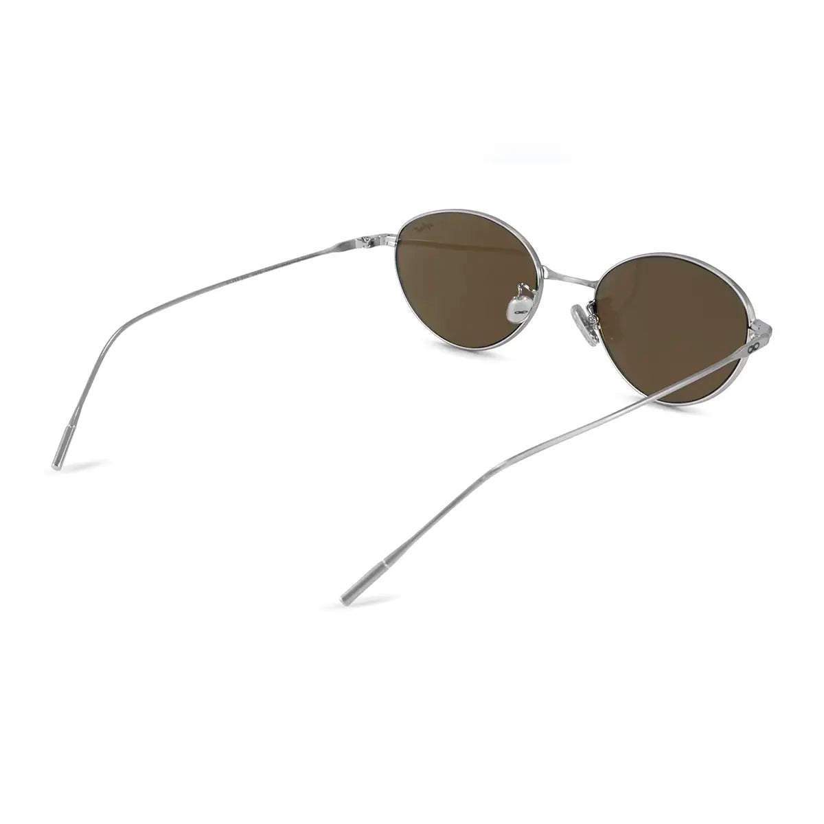 Lenny Plateado Lente Marron