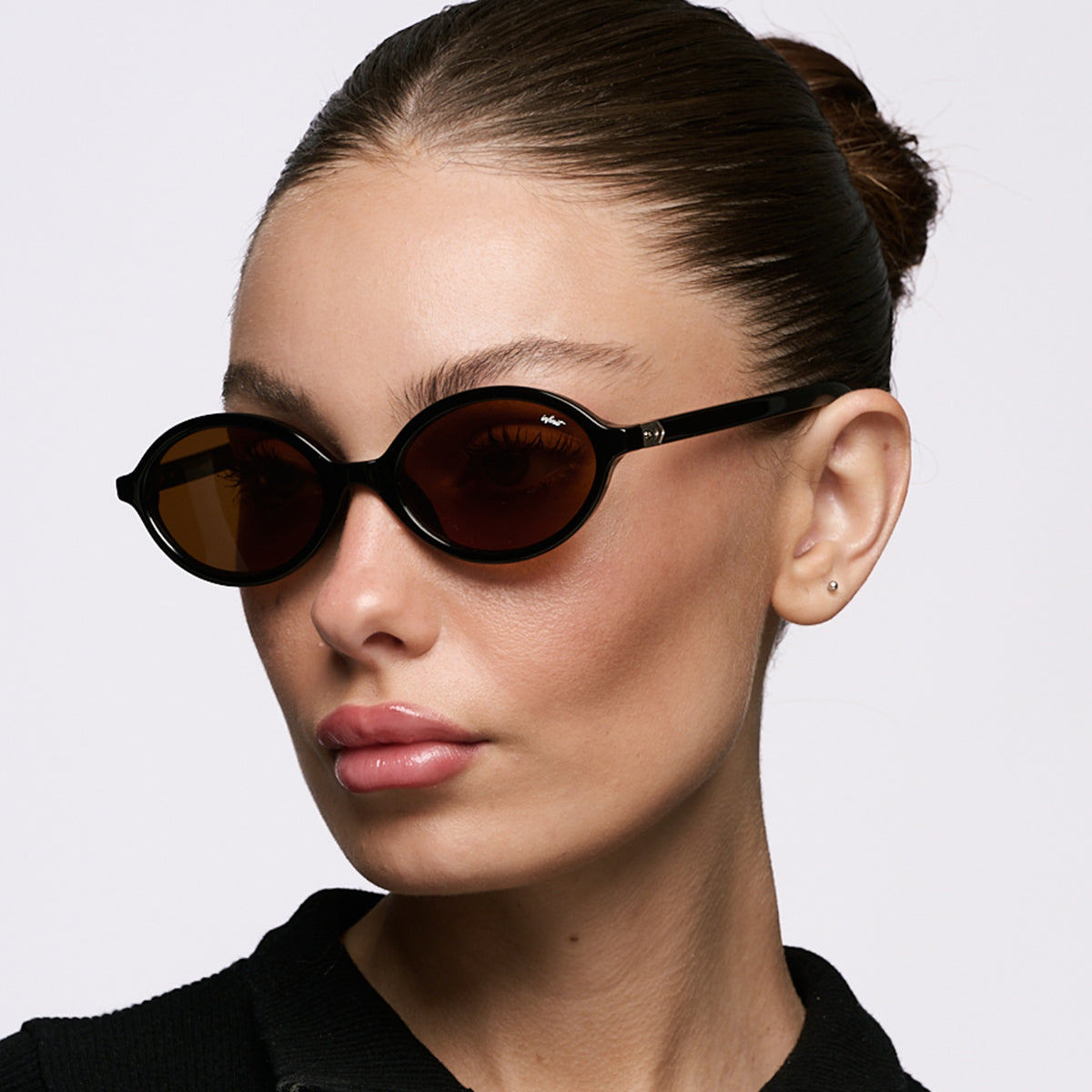 Liora Negro Brillo Lente Marron