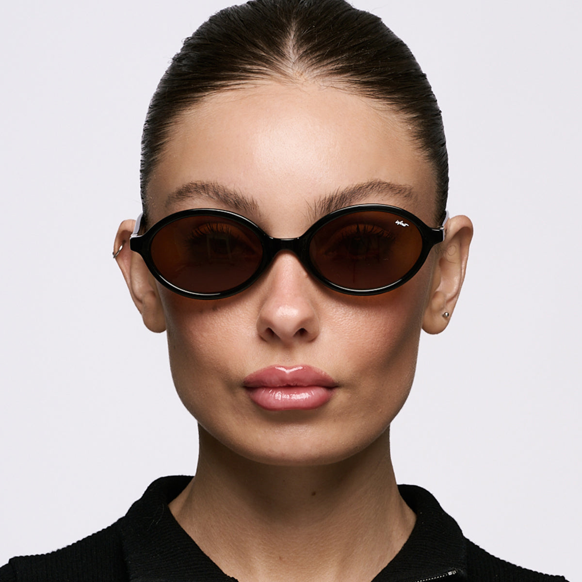 Liora Negro Brillo Lente Marron