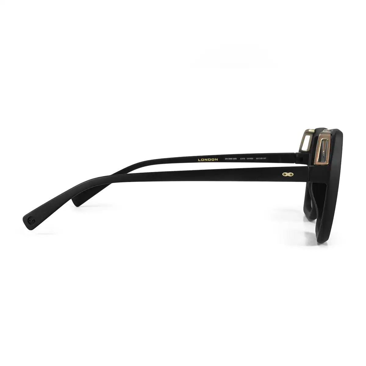 London Negro Mate Lente Marron Degrade