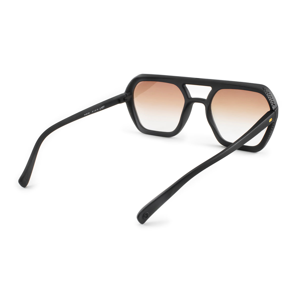 Lyon Negro Mate Lente Marron Suave Espejada Rosa Degrade