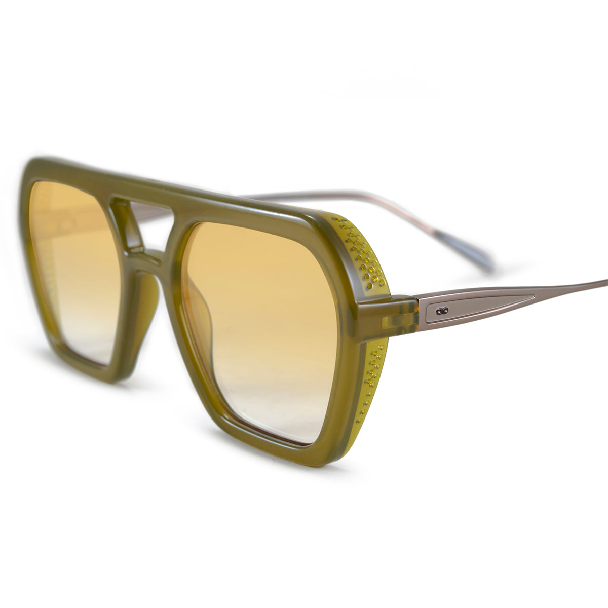 Lyon Metal Milky Brown Lente Naranja Degrade