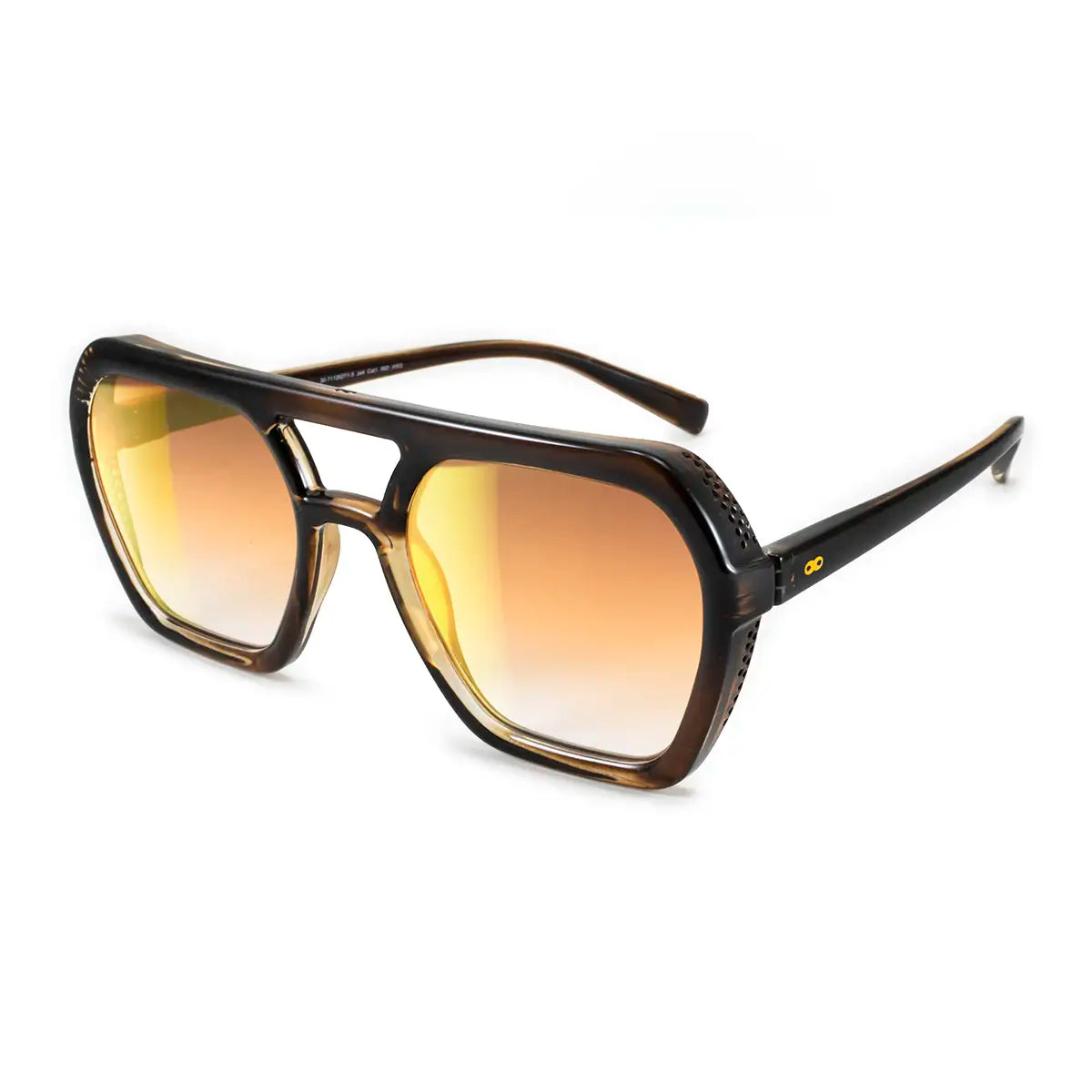 Lyon Marron Lente Suave Espejada Dorada Degrade