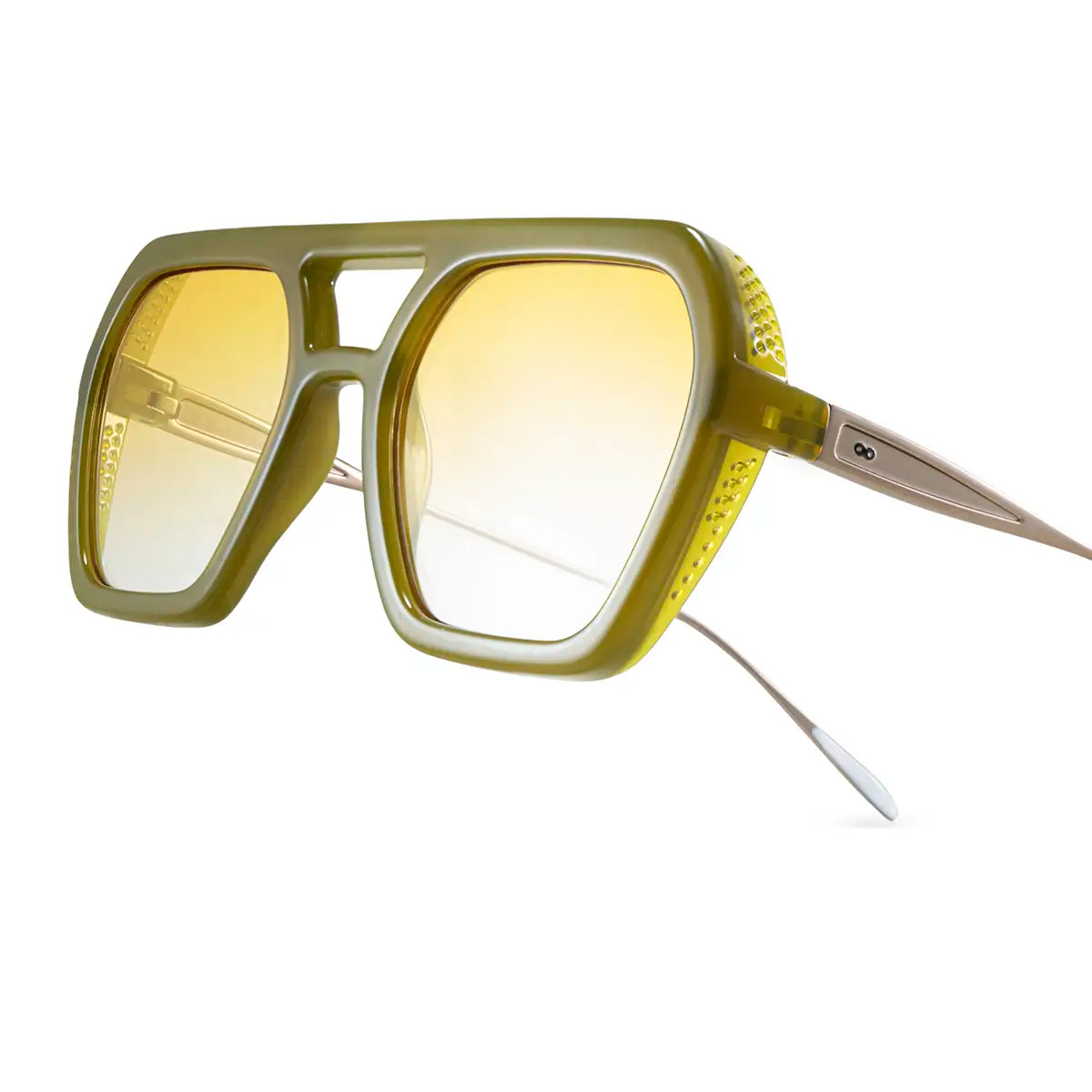 Lyon Metal Milky Brown Lente Naranja Degrade