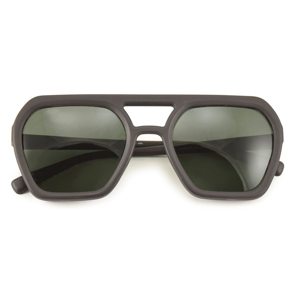 Lyon Negro Mate Lente Verde Polarizado