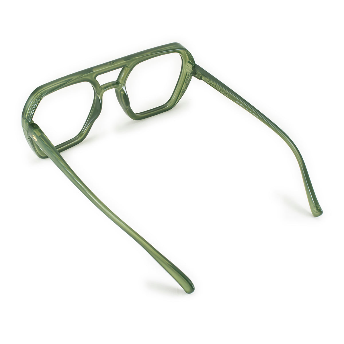 Anteojos Filtro Luz Azul Lyon Translucido Verde