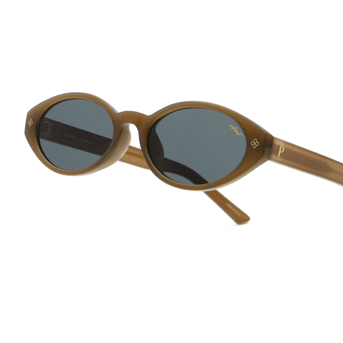 Lyra Milky Brown Lente Gris By Pampita