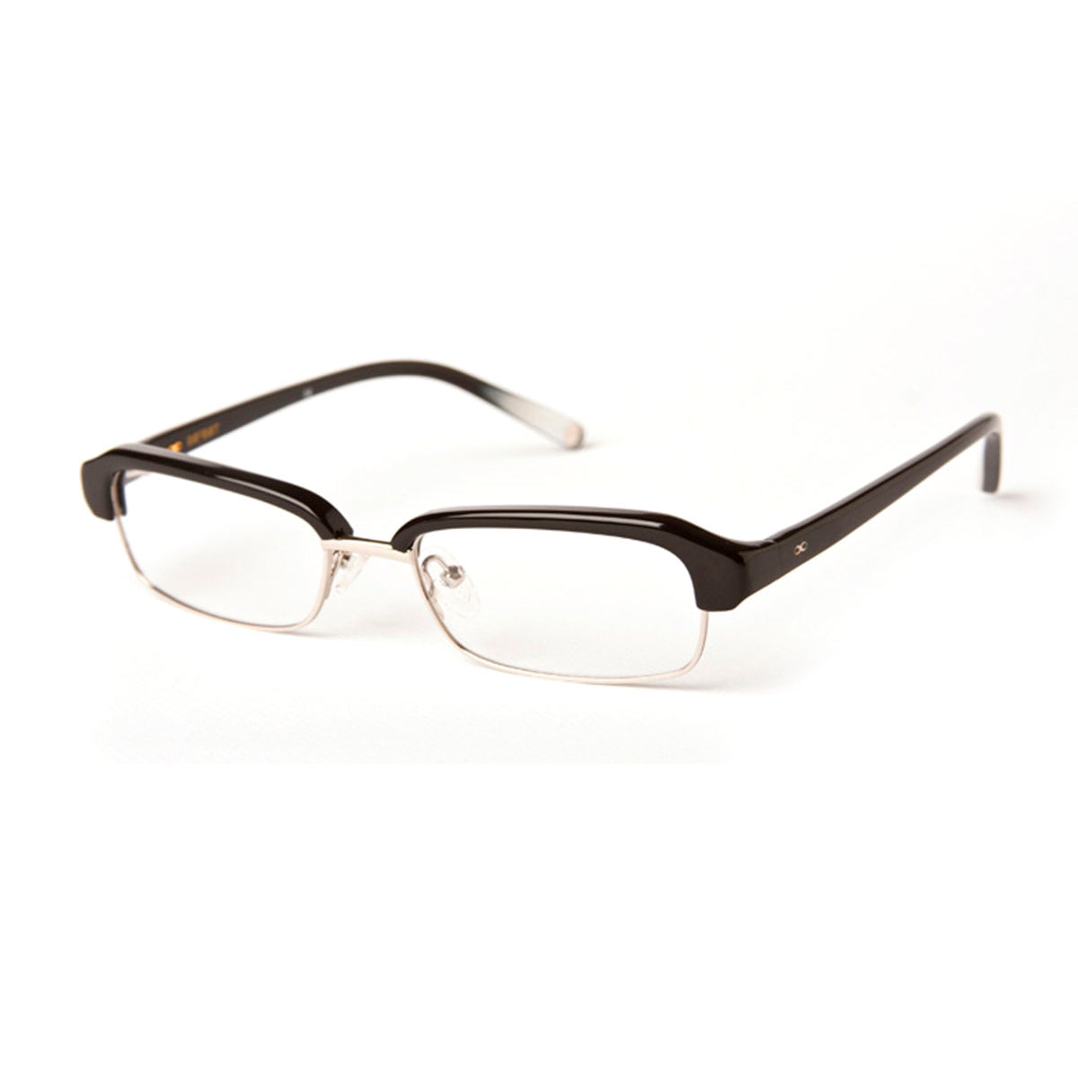Armazon Loretto Negro Brillo Plateado