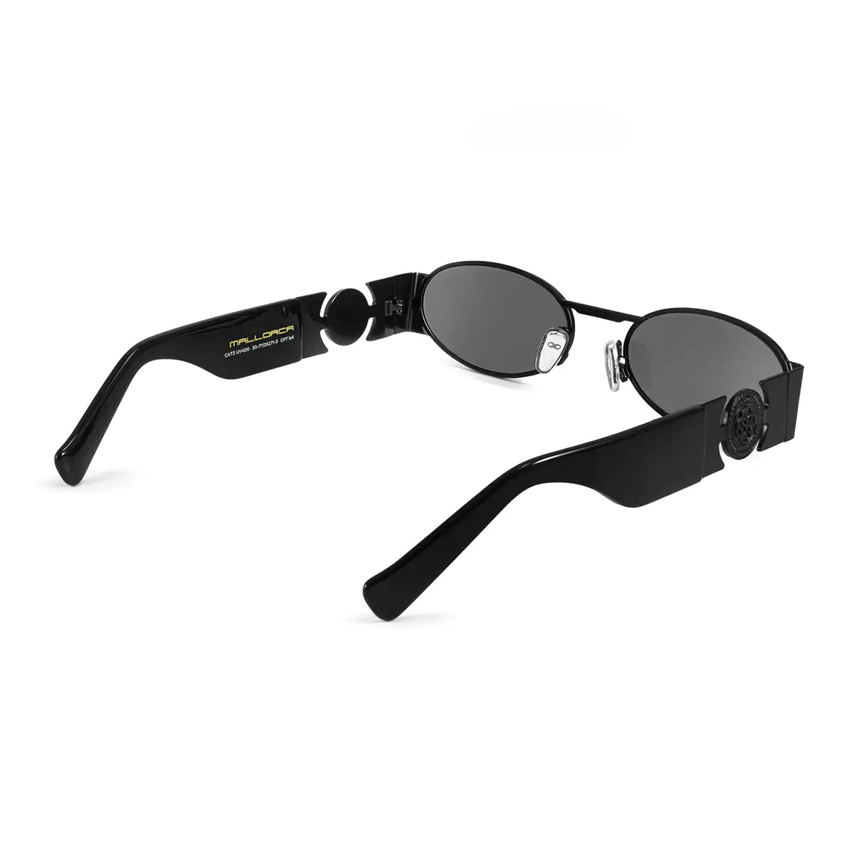 Mallorca Negro Mate Lente Gris