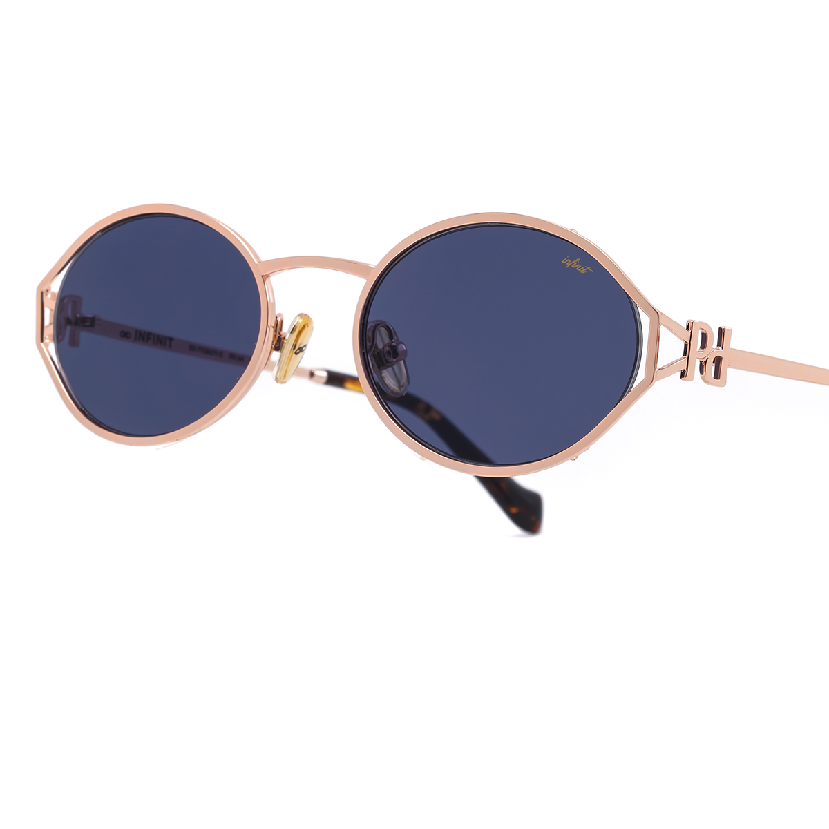 Marrakesh Dorado Rosado Lente Azul By Pampita