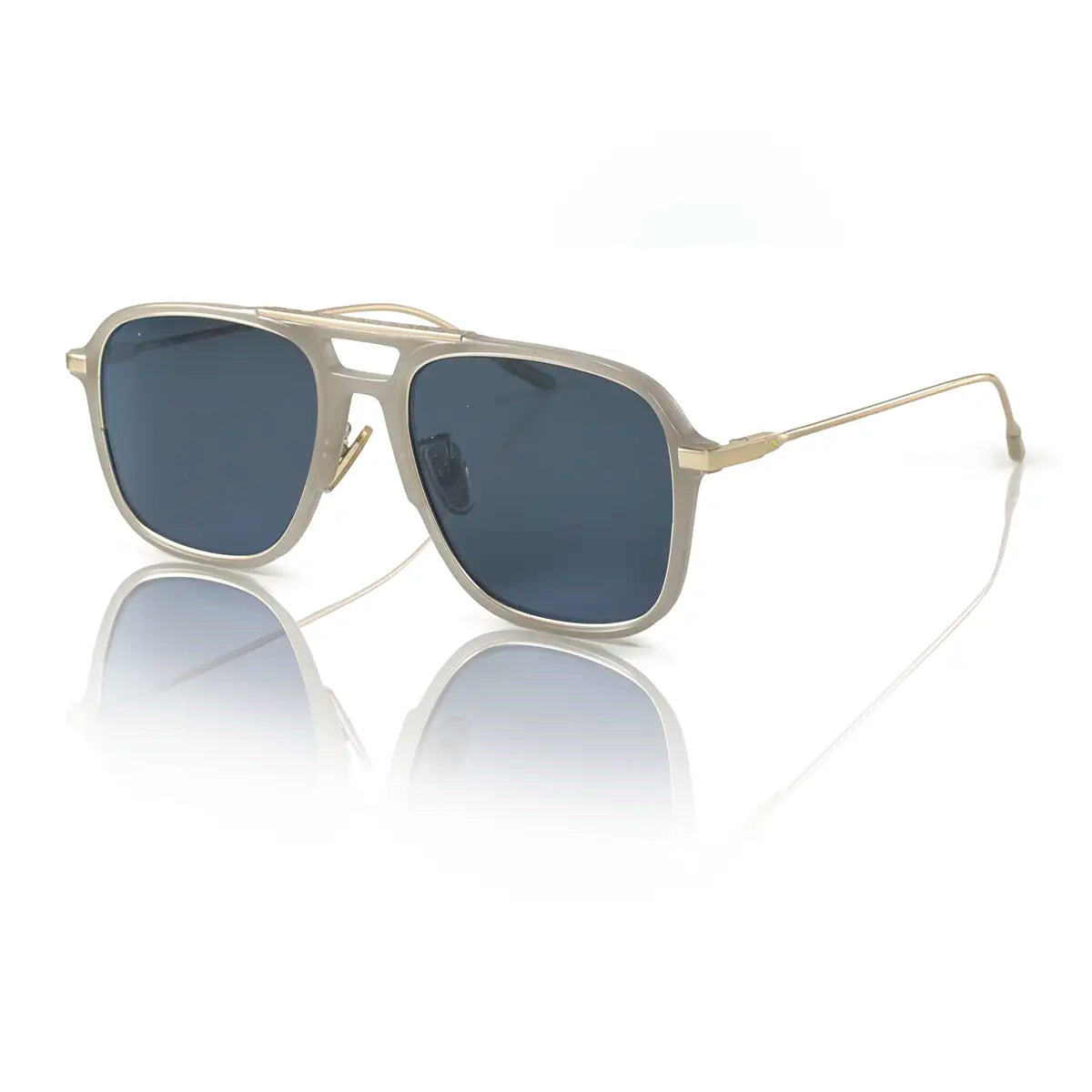 Miami Milky Brown Lente Azul