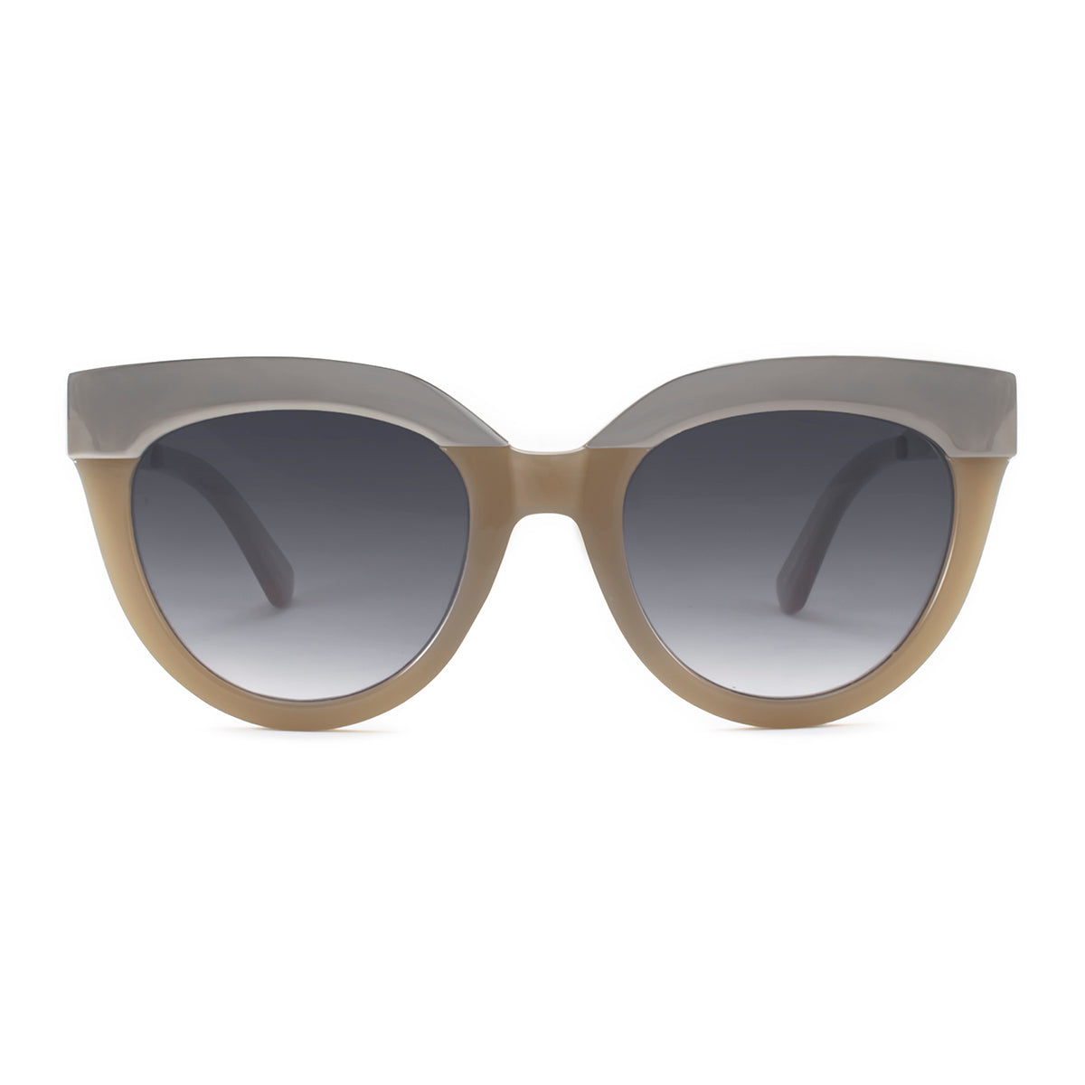 Milan Milky Brown Lente Gris Degradé By Pampita