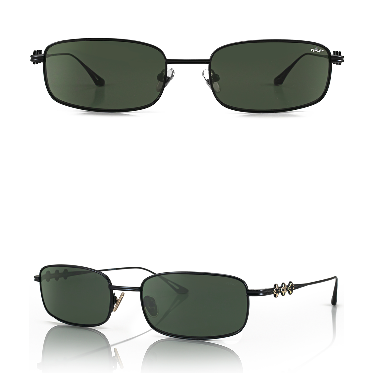 Mojave Negro Lente Verde