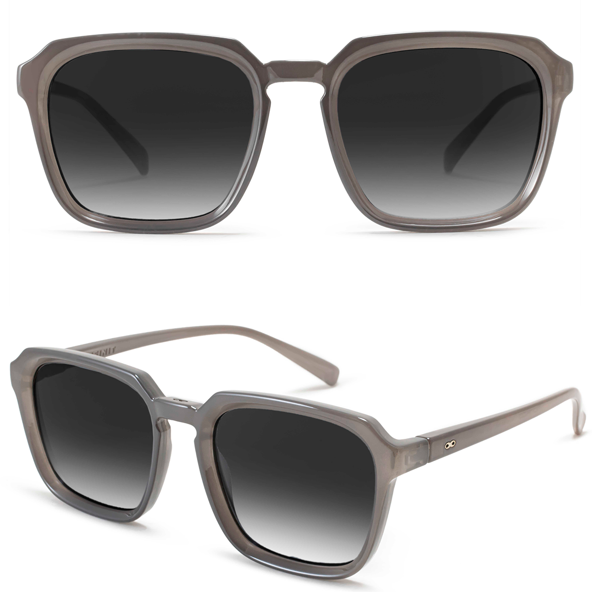 Monaco Milky Brown Lente Gris Degrade