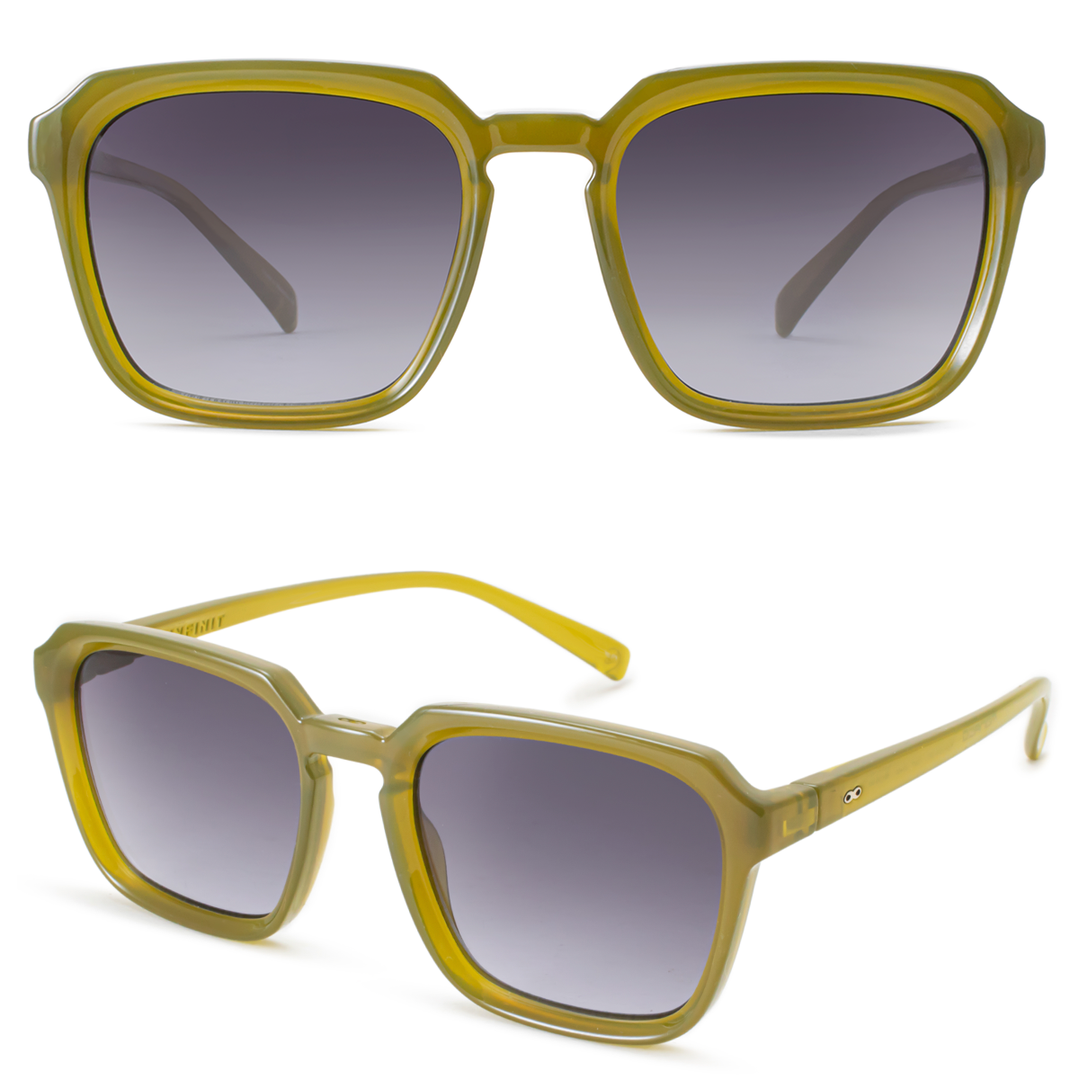 Monaco Milky Green Lente Gris Degrade