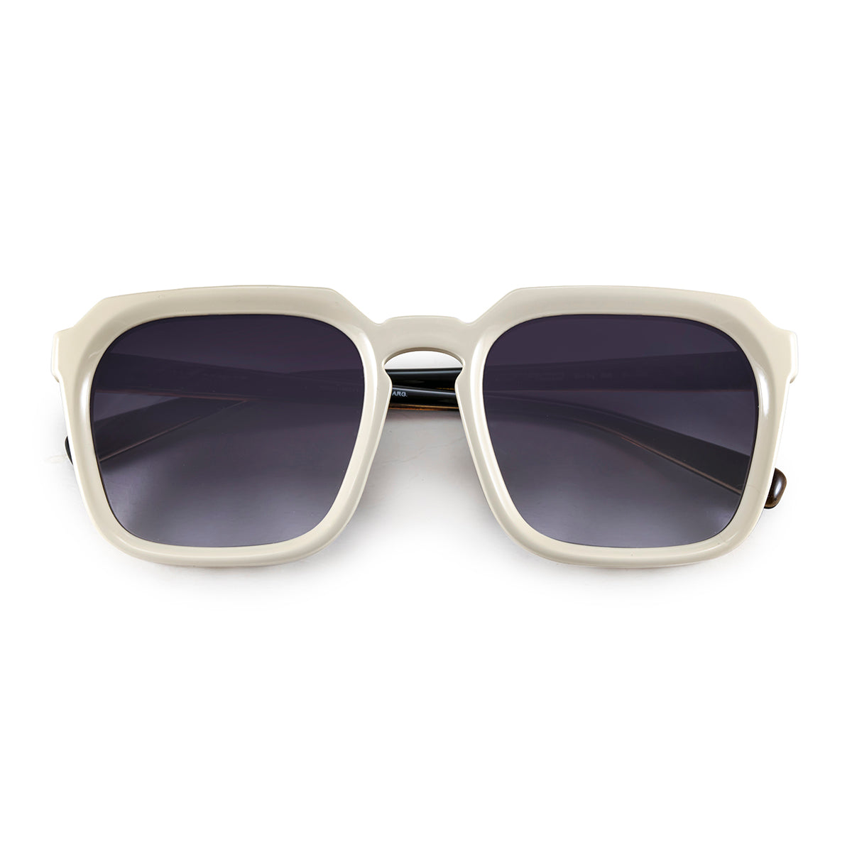 Anteojos De Sol Monaco Bone Lente Gris Degrade