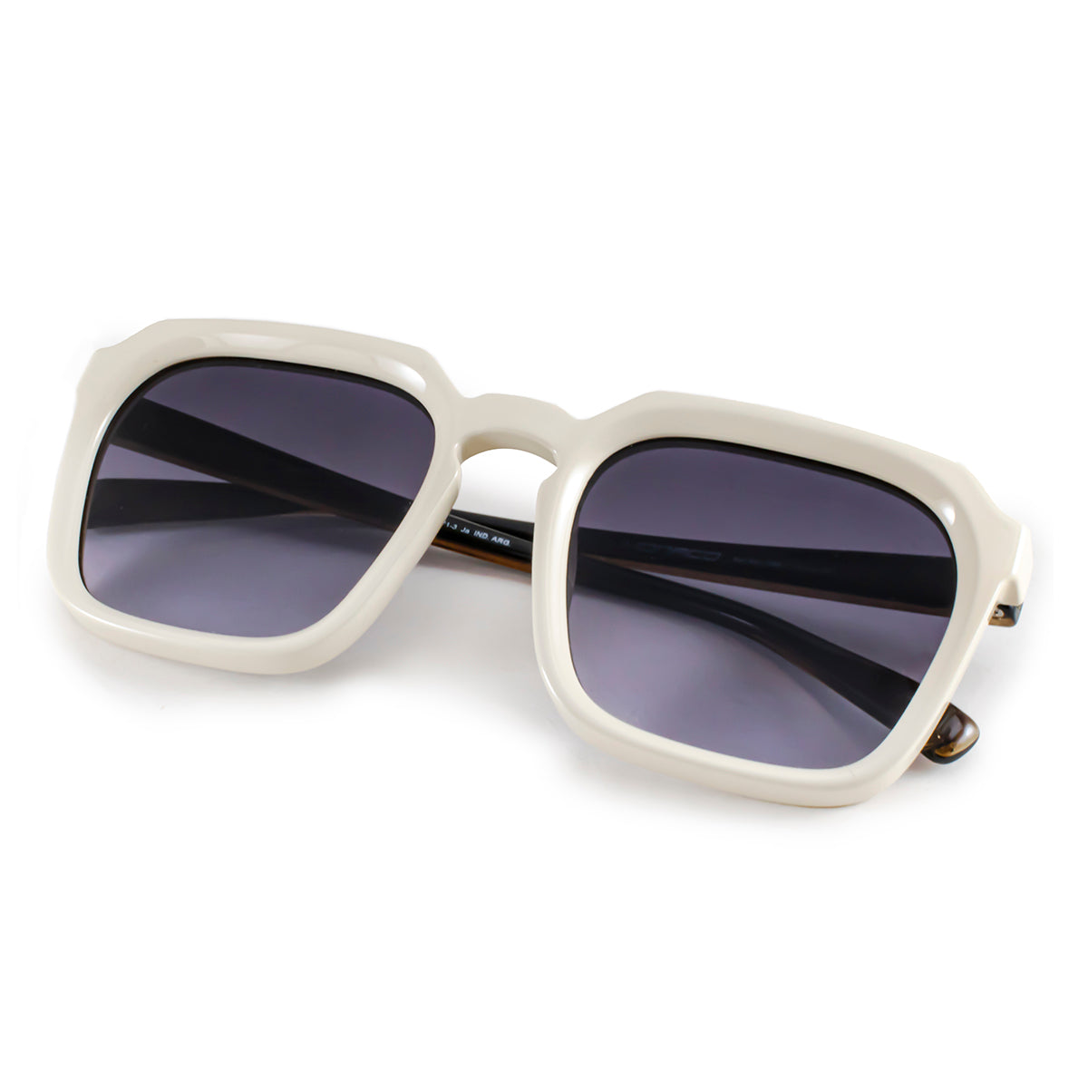 Anteojos De Sol Monaco Bone Lente Gris Degrade