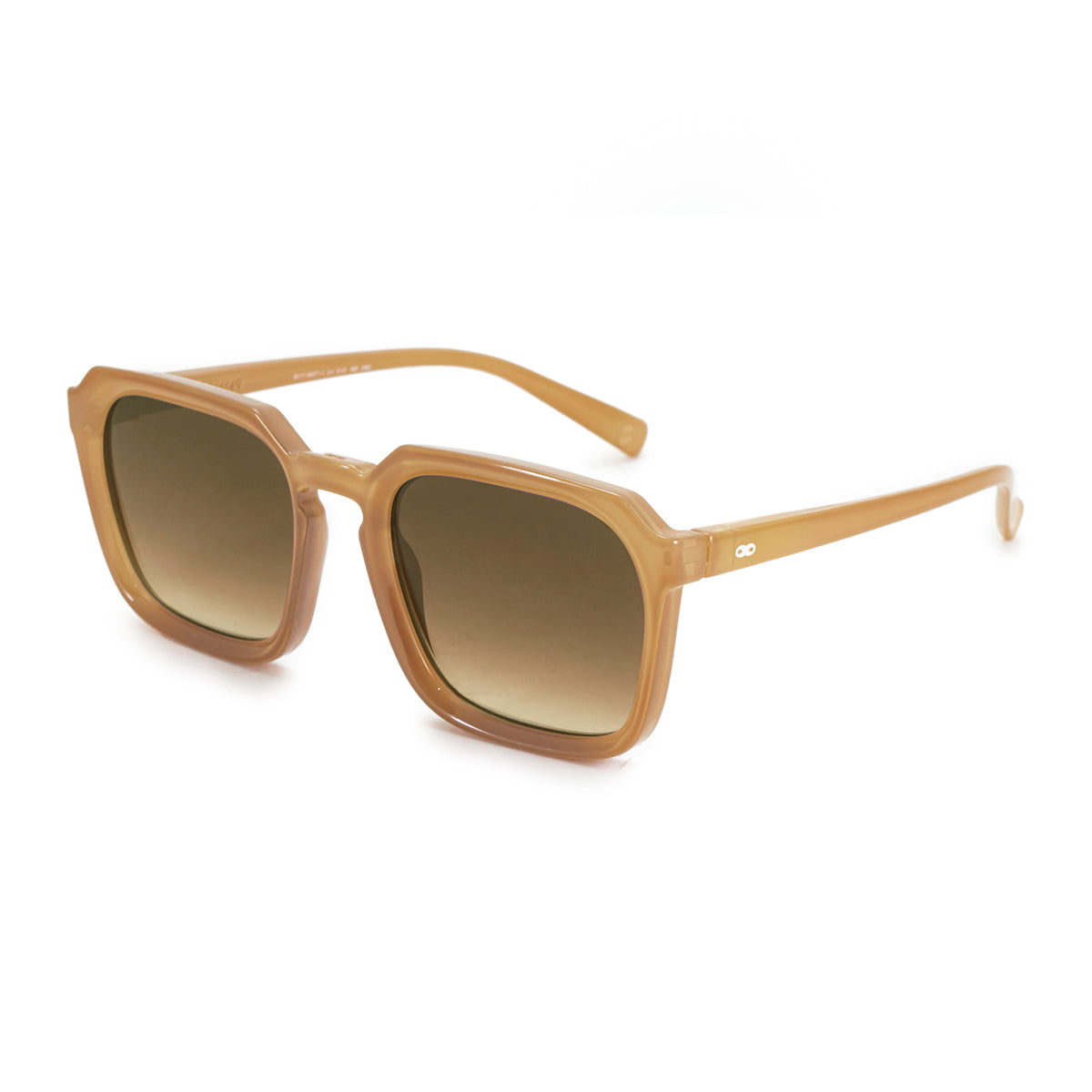 Anteojos De Sol Monaco Honey Lente Marron Degradé