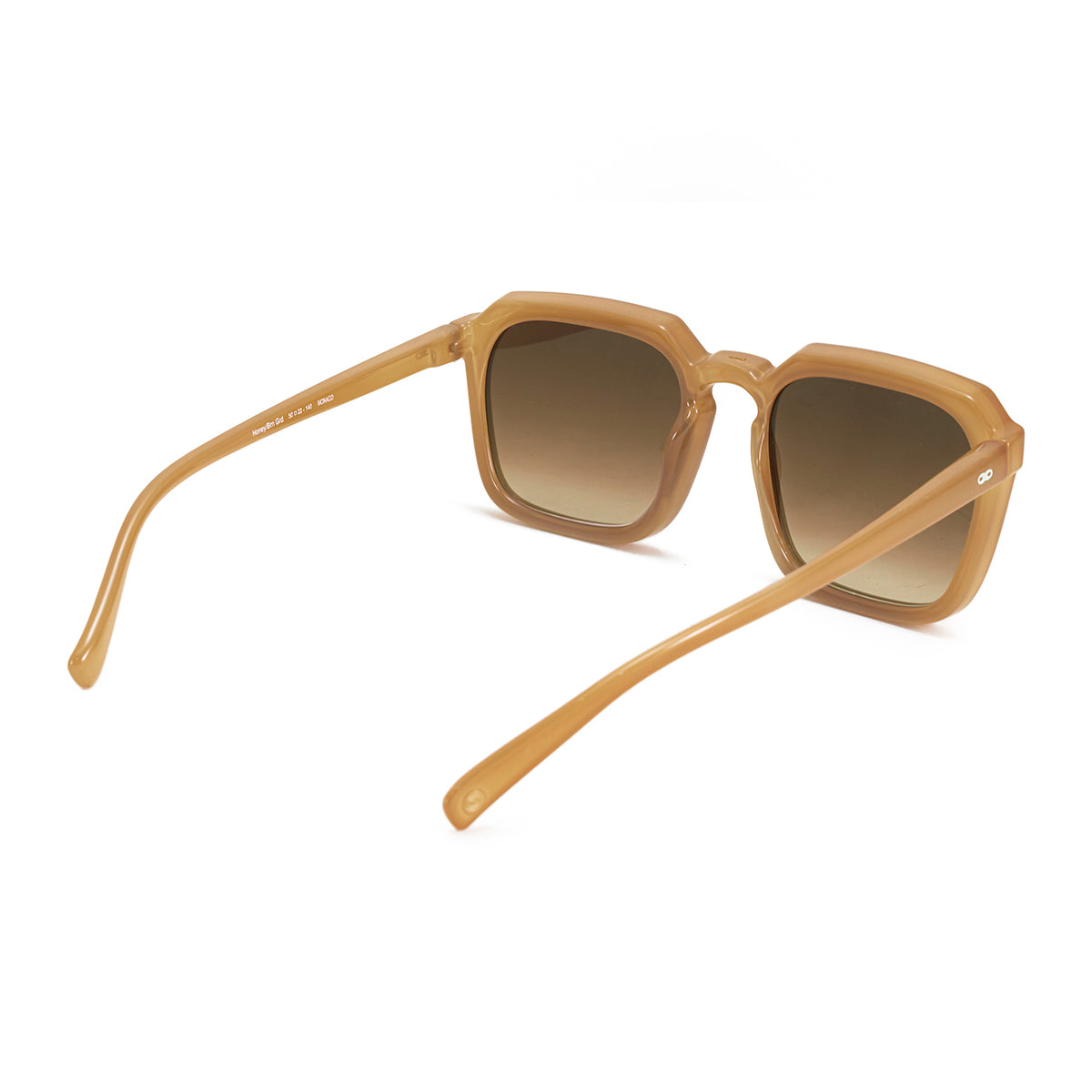 Anteojos De Sol Monaco Honey Lente Marron Degradé