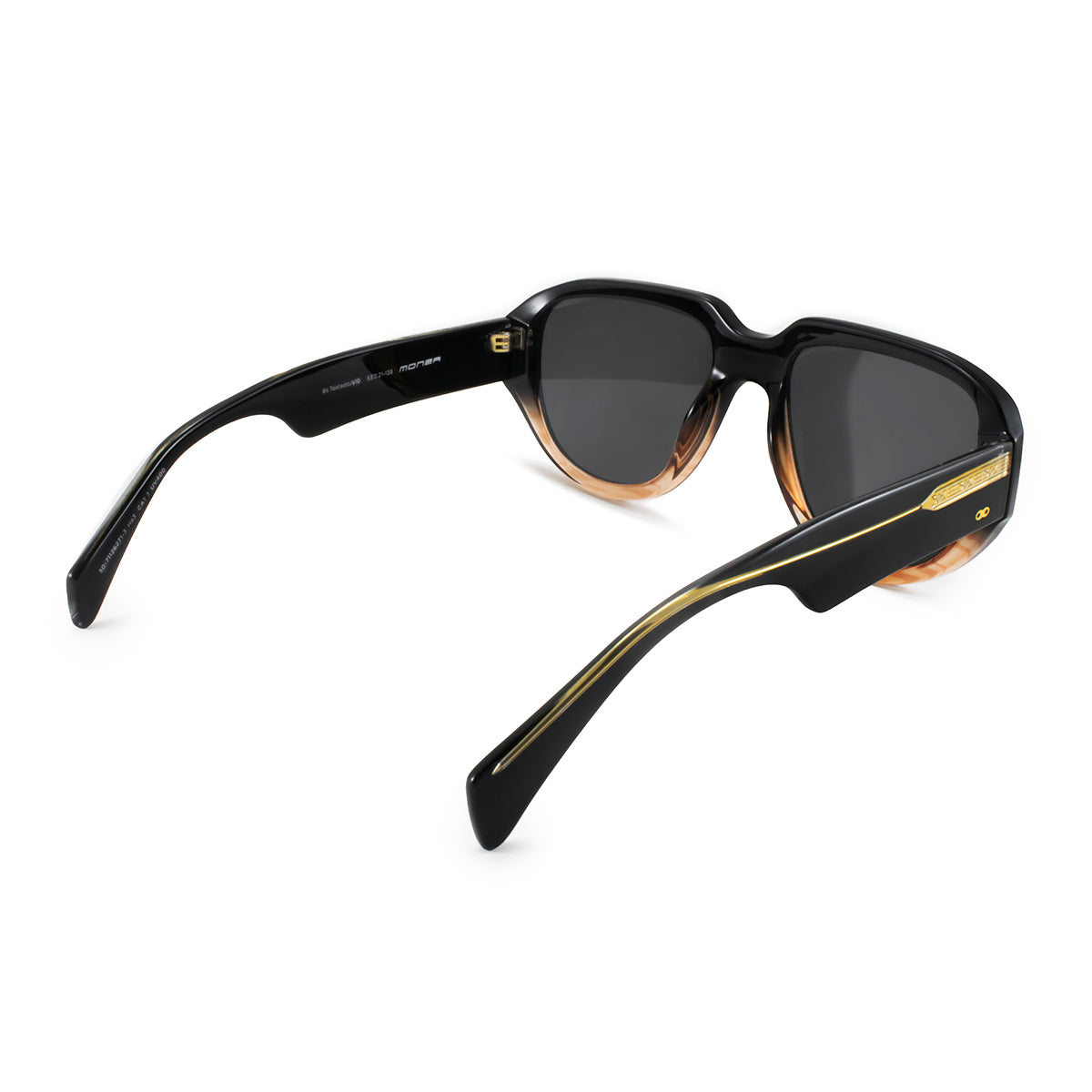 Monza Negro Tostado Lente Gris