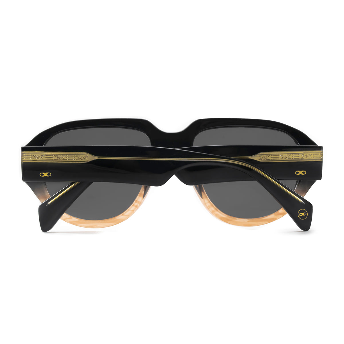 Monza Negro Tostado Lente Gris