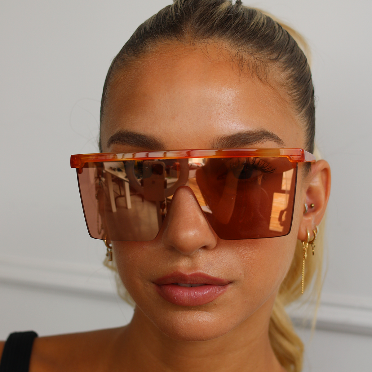 Moscow Carey Lente Espejada Dorada