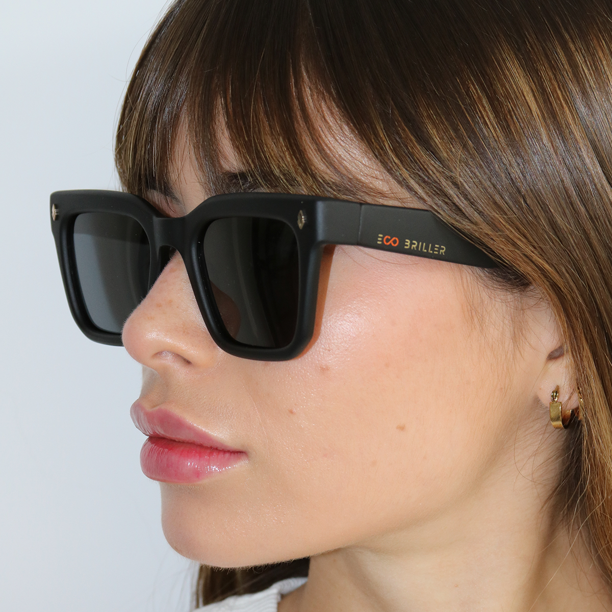Jacobs Negro Mate Lente Gris Eco Sustentable