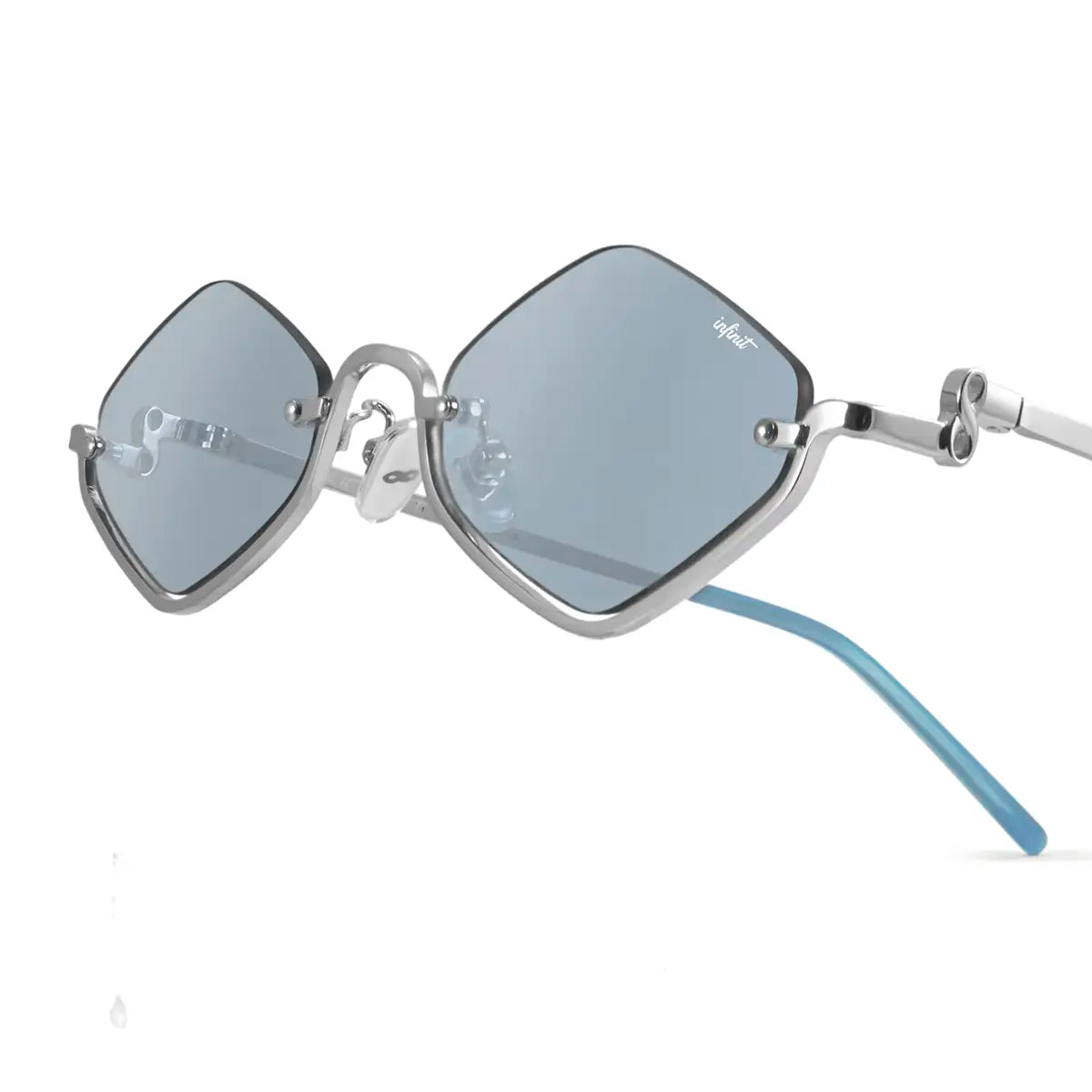 Mykonos Plateado Lente Celeste