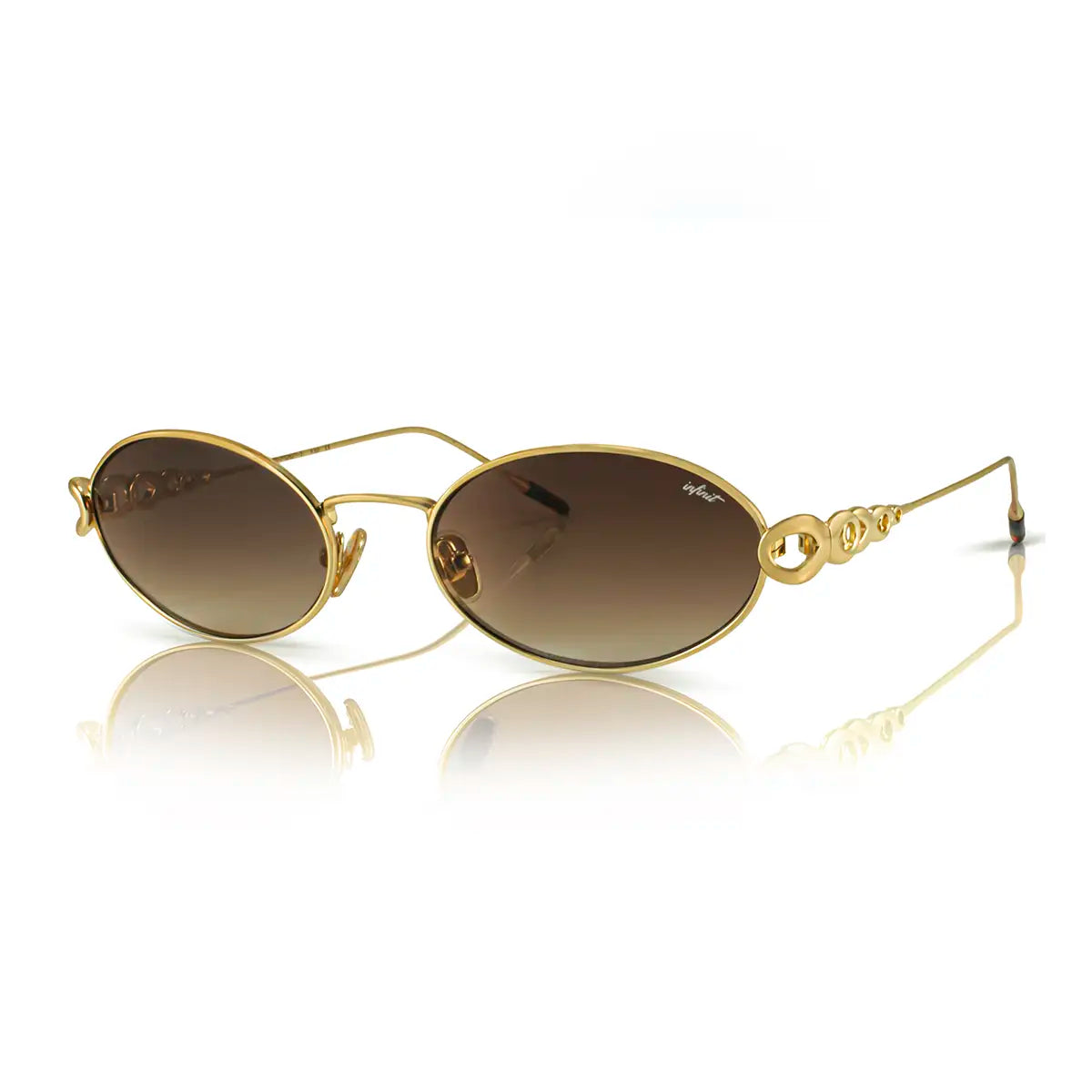 Namib Dorado Lente Marron Degrade