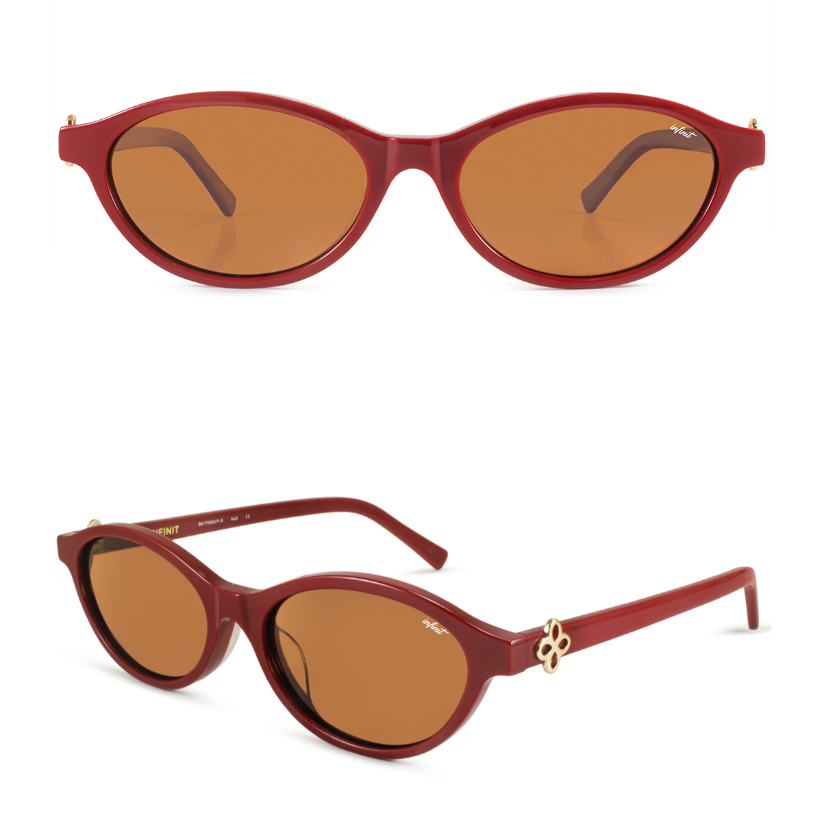 Naomi Bordo Lente Marron