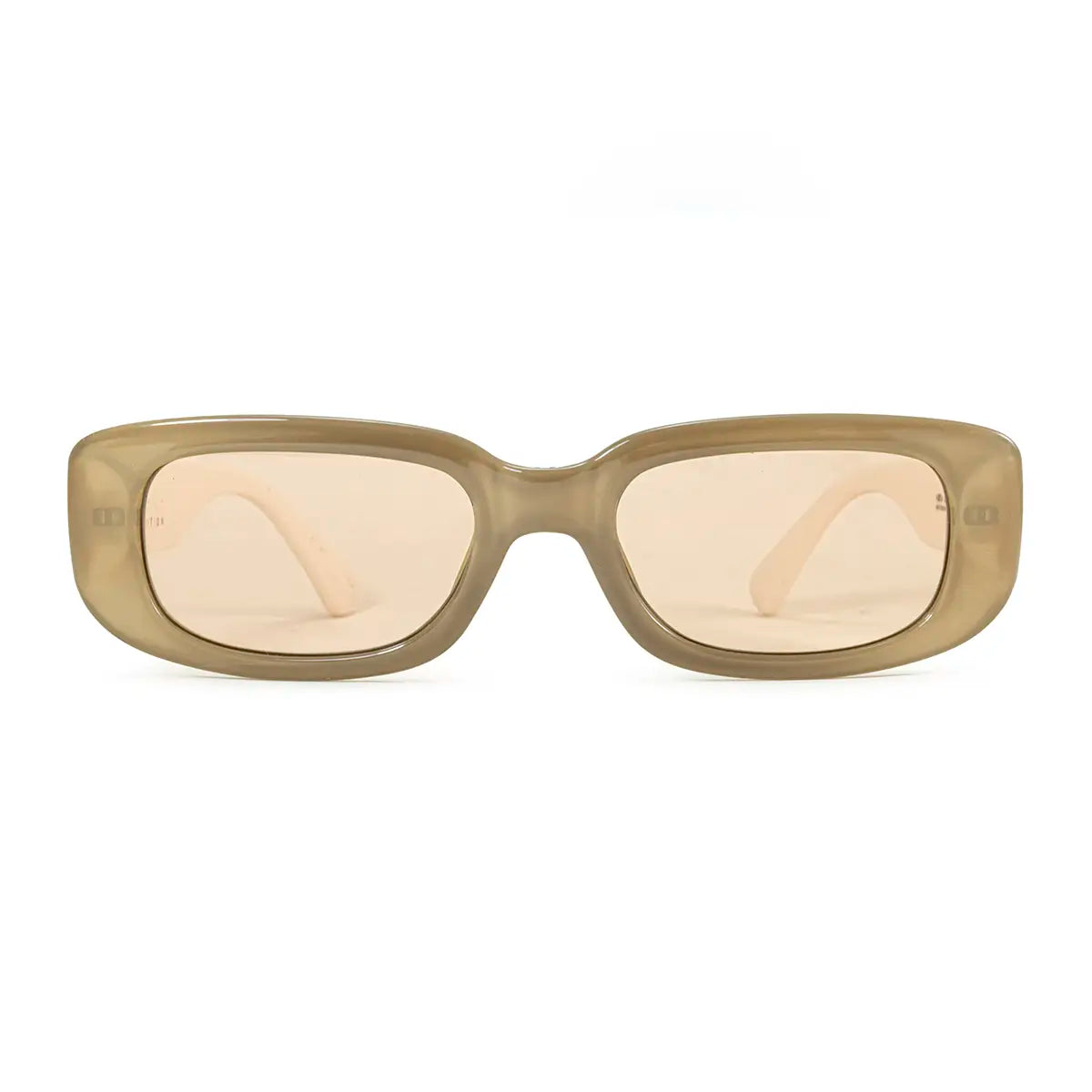 New York 3D Milky Brown Bone Lente Tostado