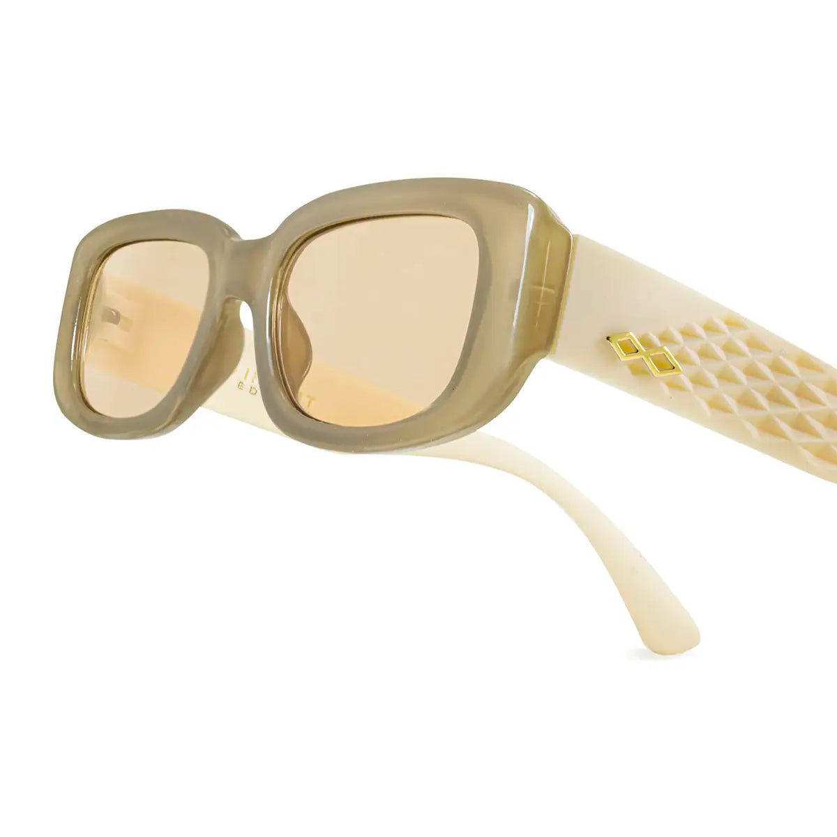 New York 3D Milky Brown Bone Lente Tostado