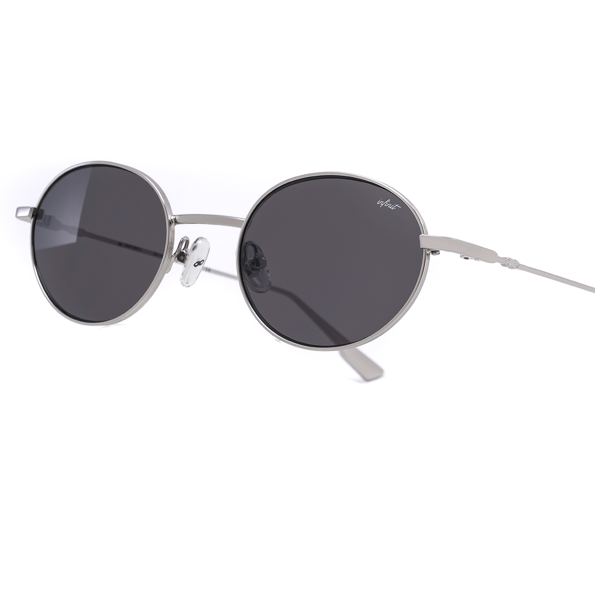 Otto Plateado Lente Gris