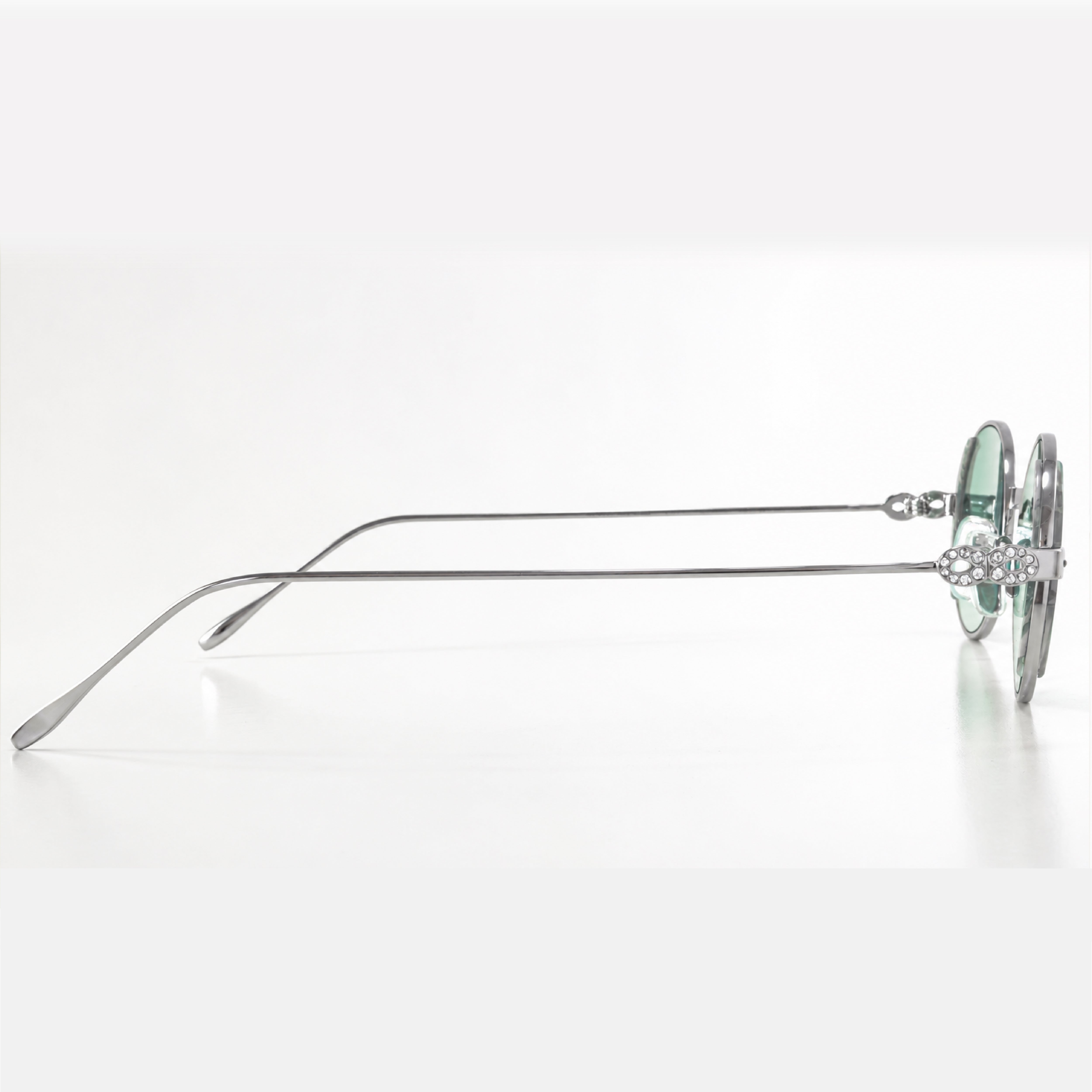 Ouro Plateado Lente Celeste Degrade
