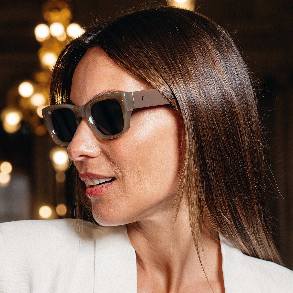 Veneto Milky Brown Lente Gris By Pampita