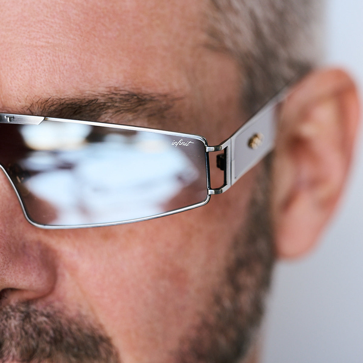 Panoramic Gris Lente Suave Espejada Coffee Degrade