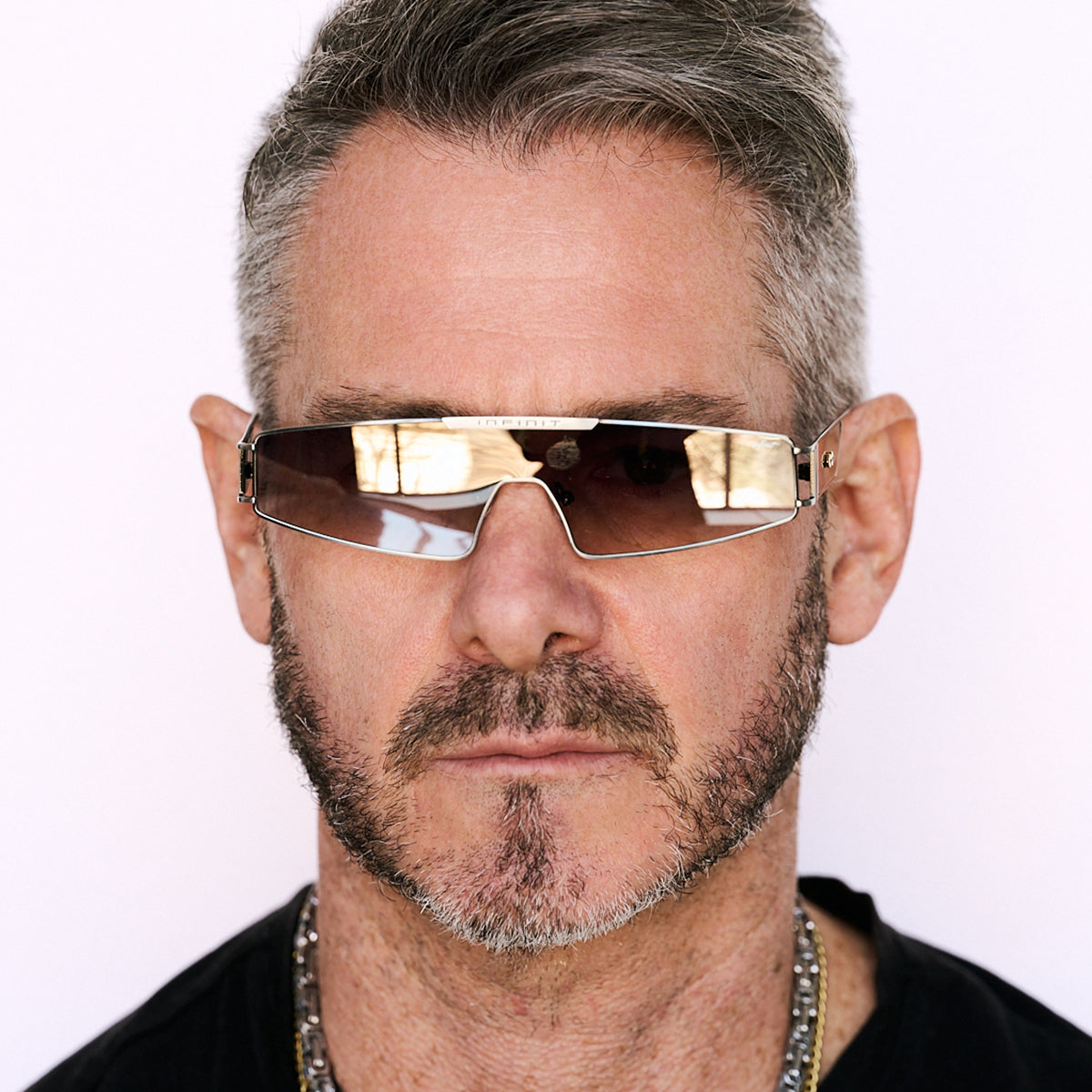 Panoramic Gris Lente Suave Espejada Coffee Degrade