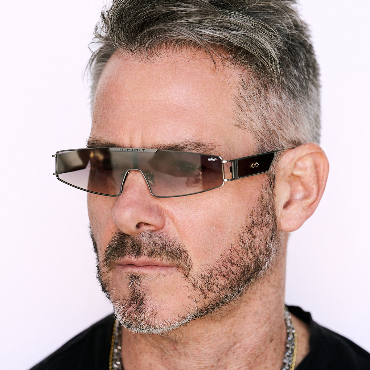 Panoramic Gris Lente Suave Espejada Coffee Degrade