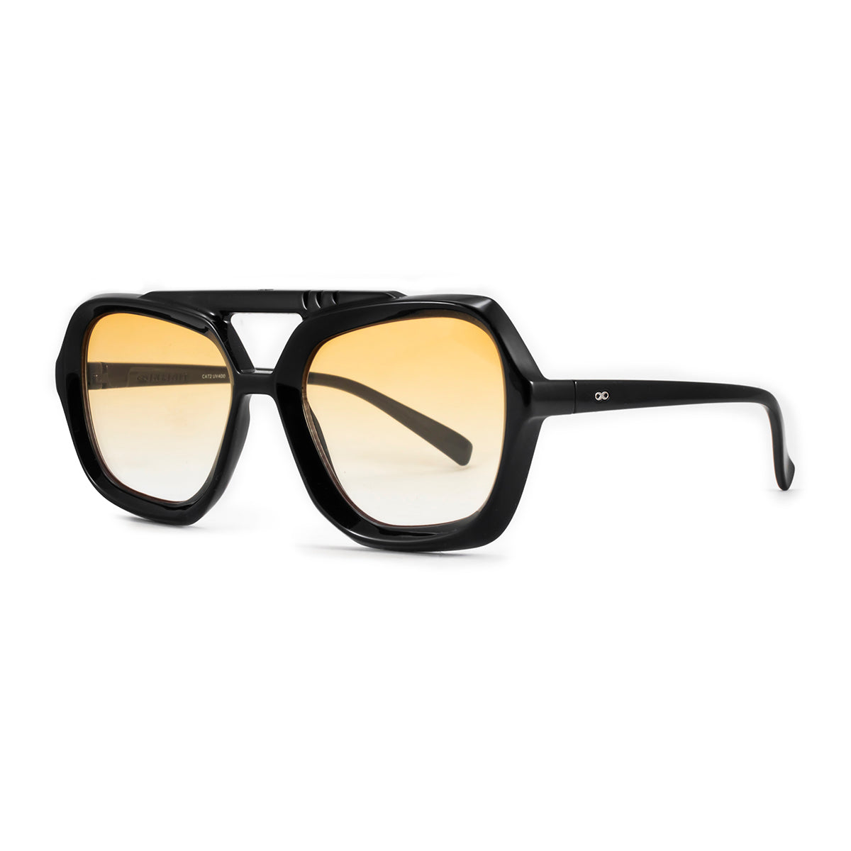 Tiger Negro Brillo Lente Naranja Degradé - imagen 6
