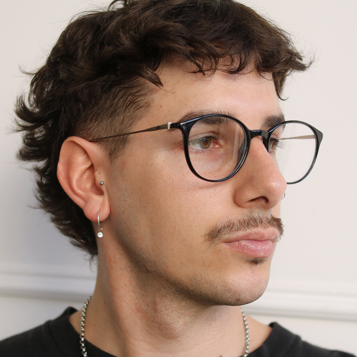 Armazon Panto Negro Brillo