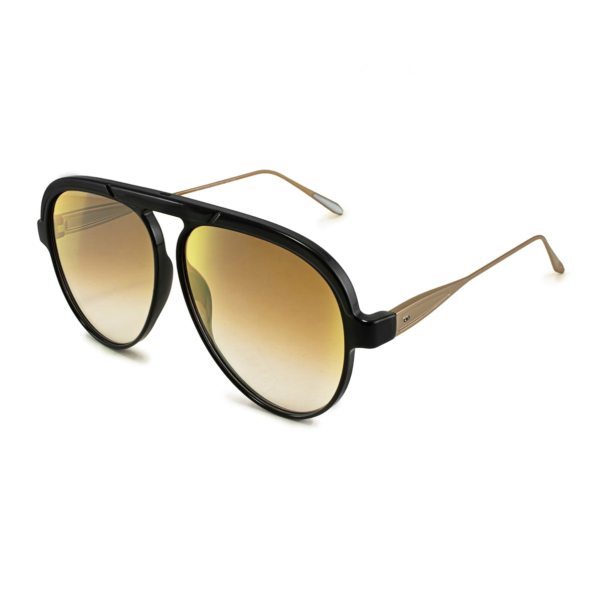 Paris Metal Negro Brillo Lente Marron Suave Espejada Dorada Degrade