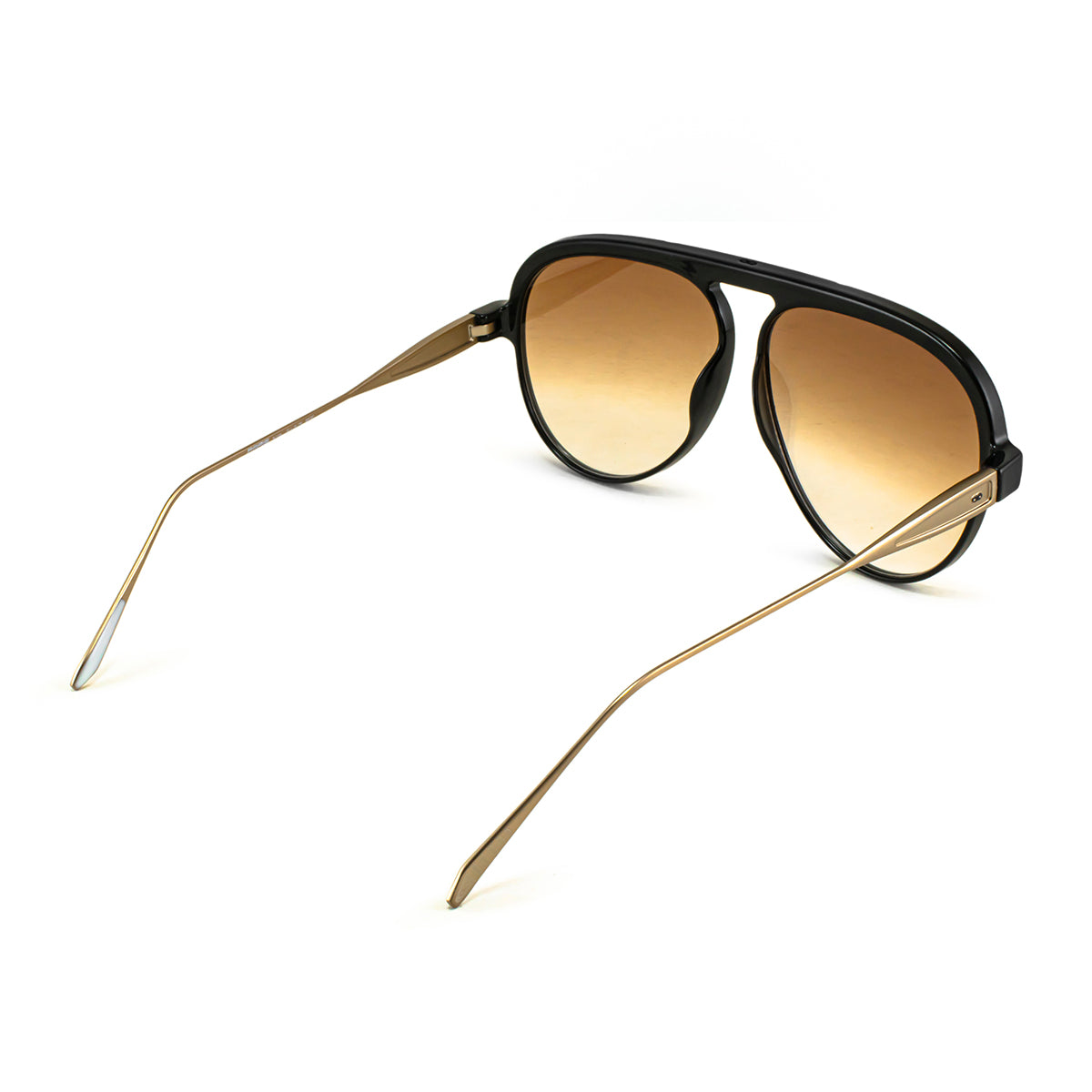 Paris Metal Negro Brillo Lente Marron Suave Espejada Dorada Degrade