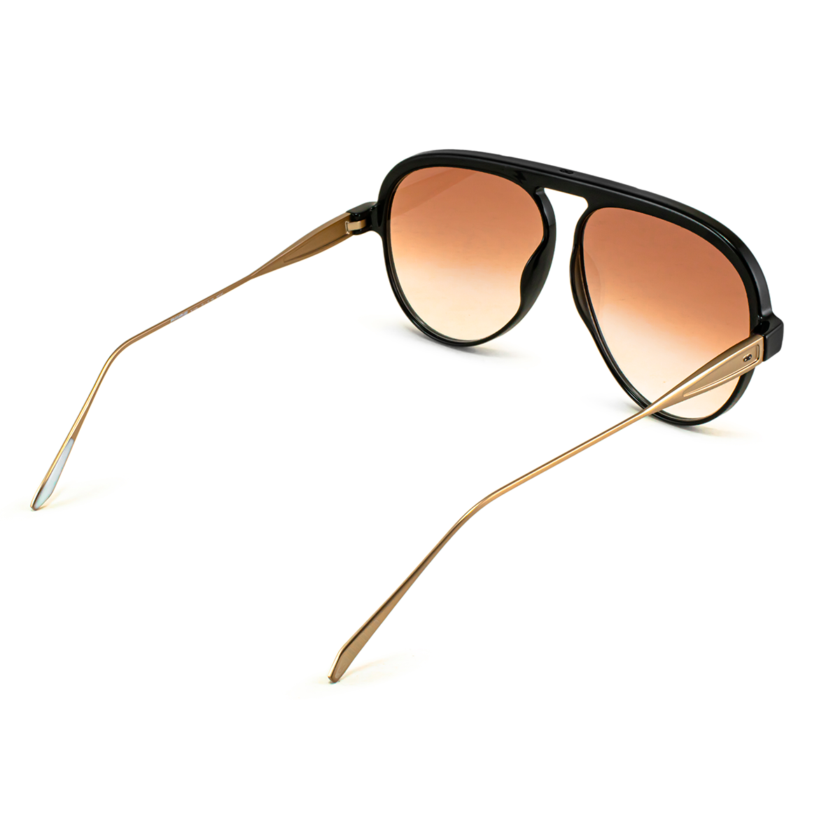 Paris Metal Negro Brillo Lente Suave Espejada Naranja Degrade